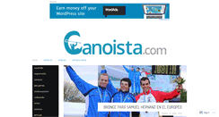 Desktop Screenshot of canoista.com