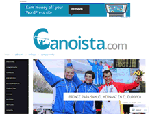 Tablet Screenshot of canoista.com